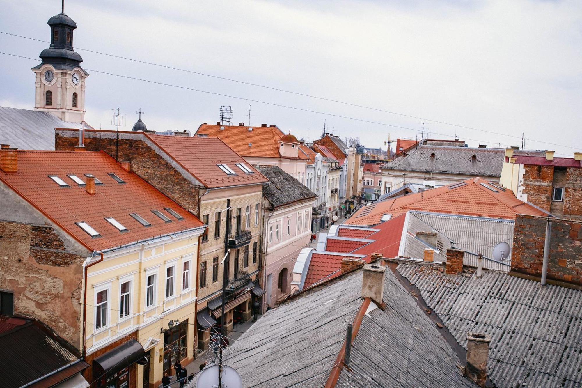 Historical Center Lejlighed Uzjhorod Eksteriør billede