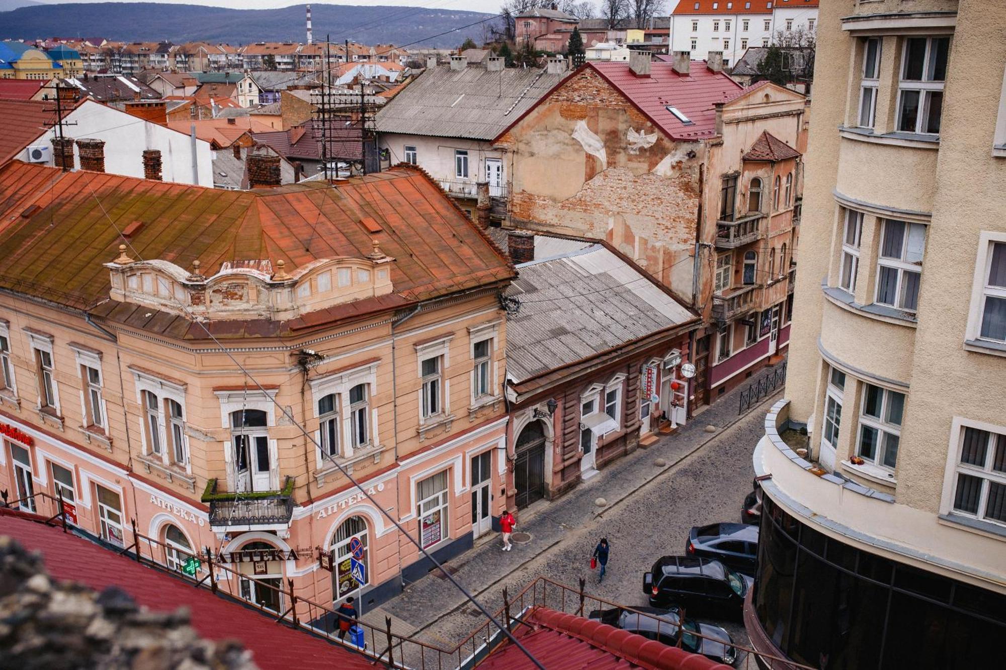 Historical Center Lejlighed Uzjhorod Eksteriør billede